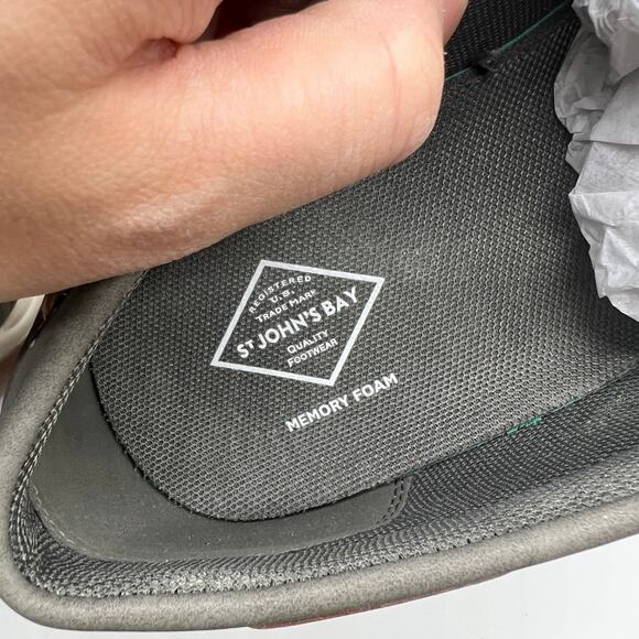 St. John's Bay Oakdale Casual Loafers Mens Shoes Gray Color Size 9M - Picture 9 of 11